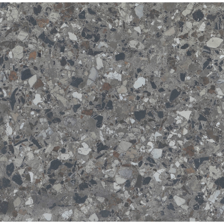 MILZETTI - 24X24 PEBBLE, DARK, BRUSHED